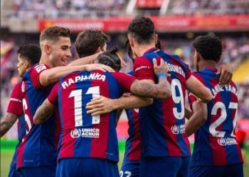 Xavi Hernández se despide del Barcelona con una victoria emocionante