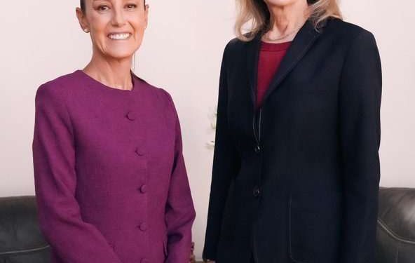 Claudia Sheinbaum se reúne con Sherwood-Randall, asesora de Joe Biden