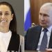 Claudia Sheinbaum invita a Vladimir Putin a su toma de posesión como presidenta de México