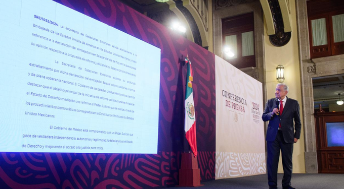 México protesta ante EE.UU. por comentarios de Salazar sobre reforma judicial