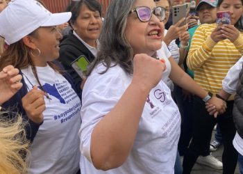 Norma Piña se une a manifestantes contra la reforma al Poder Judicial