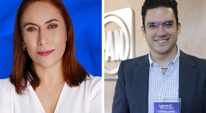 Adriana Dávila y Jorge Romero, candidatos aprobados para liderar el PAN
