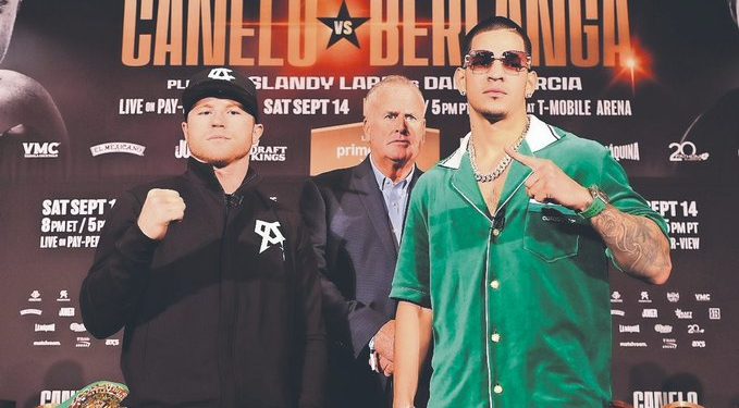 Canelo promete una pelea emocionante contra Berlanga este sábado