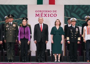 Fuerzas Armadas despiden a AMLO en el Desfile Militar 2024