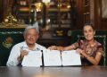 AMLO oficializa reforma judicial con la firma del decreto en presencia de Sheinbaum