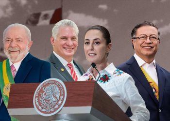 Mandatarios internacionales asisten a la toma de posesión de Claudia Sheinbaum en México