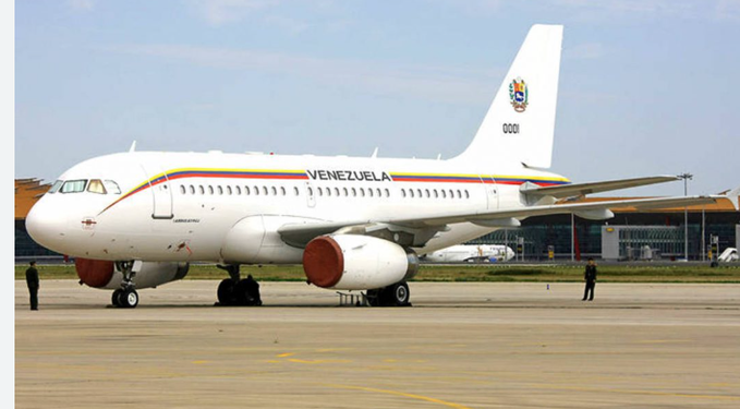 EE.UU. confisca avión de Nicolás Maduro por violación de sanciones
