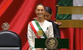 “Claudia Sheinbaum se convierte en la primera mujer presidenta de México”