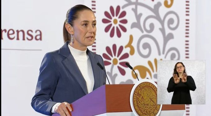 Claudia Sheinbaum recuerda el 2 de octubre en su primera conferencia: “Soy hija del movimiento del 68”