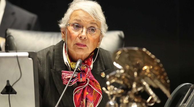 Olga Sánchez Cordero se postula para presidir la Cámara de Diputados tras la muerte de Ifigenia Martínez
