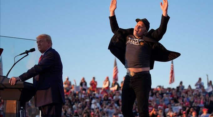 Elon Musk contribuye con 75 millones de dólares a la campaña de Donald Trump