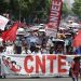 CNTE exige la derogación de la reforma educativa a Sheinbaum
