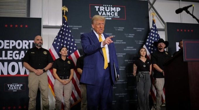 Trump y su equipo consideran declarar emergencia nacional para deportaciones masivas