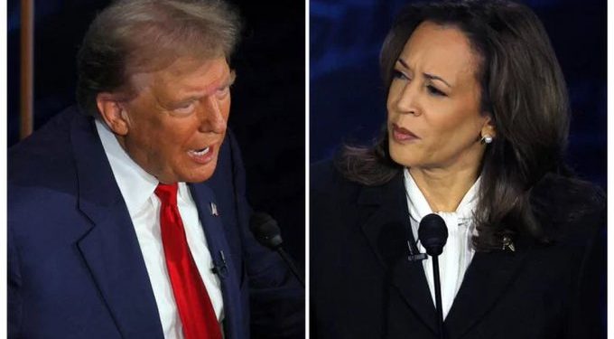 Trump toma ventaja con 170 votos sobre Harris en elección de EE.UU.