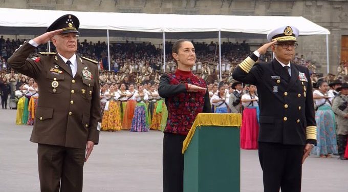 Claudia Sheinbaum lidera su primer desfile del 114 aniversario de la Revolución Mexicana
