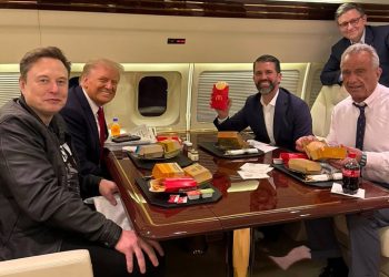 Donald Trump Jr. genera controversia al promover la salud de EE.UU. con hamburguesas McDonald’s