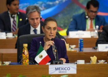Sheinbaum propone usar el 1% del gasto militar mundial para reforestar en Cumbre del G20