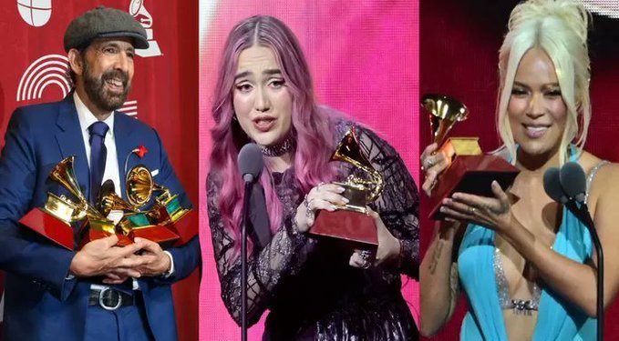 Lista de ganadores de los Latin Grammy 2024: ceremonia y momentos destacados