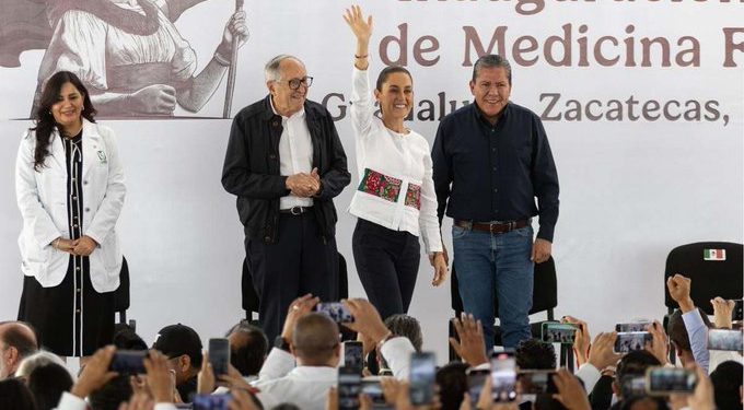 Sheinbaum respalda el trabajo de Monreal en Zacatecas y resalta avances en seguridad