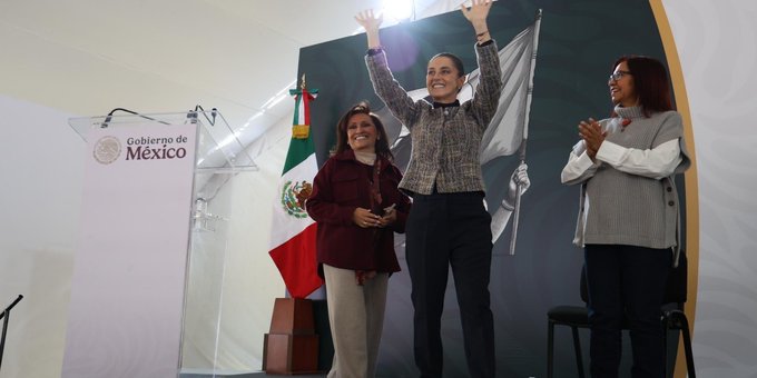 Claudia Sheinbaum celebra avances democráticos y sociales al cierre de 2024
