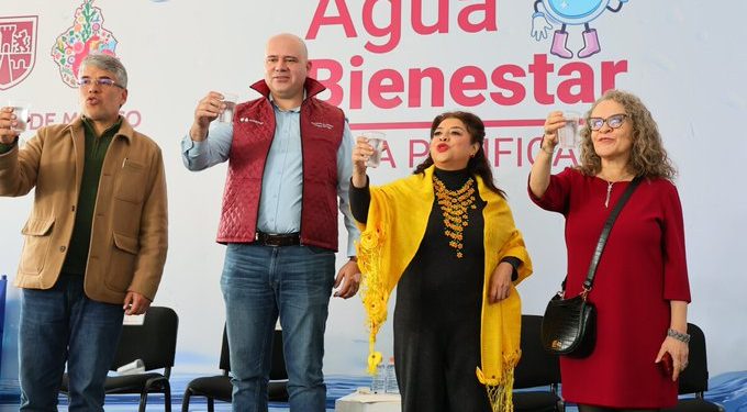 Gobierno de CDMX lanza programa de agua purificada “Agua Bienestar”