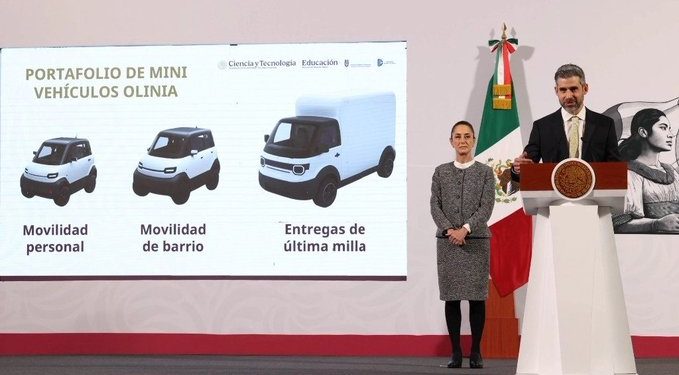 Anuncian proyecto ‘Olinia’, autos eléctricos económicos y fabricados en México