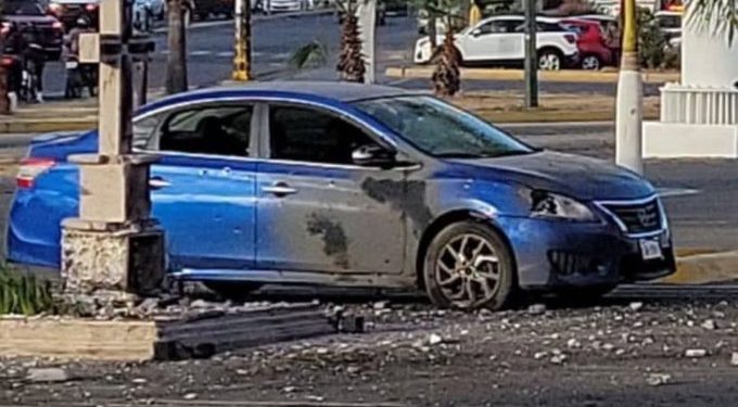 Atacan cenotafio de Édgar Guzmán con explosivos en Culiacán