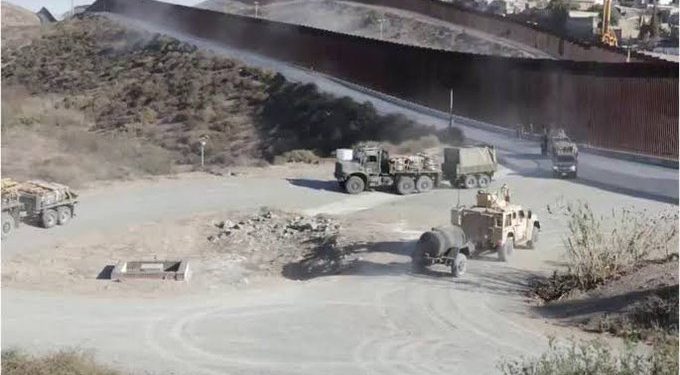Refuerzan seguridad fronteriza con despliegue de marines en Estados Unidos