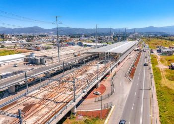 El parque lineal en el Tren México-Toluca “El Insurgente” tomará todo el sexenio