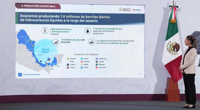 Claudia Sheinbaum presenta plan para Pemex y estabilidad de combustibles