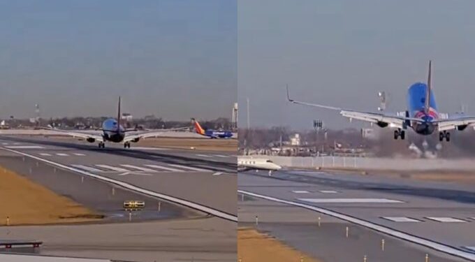 Avión de Sothwest Airlines esquivó colisión con jet privado Chicago