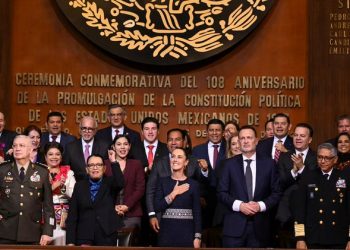 Sheinbaum: “México es un país libre y soberano” en el aniversario de la Constitución