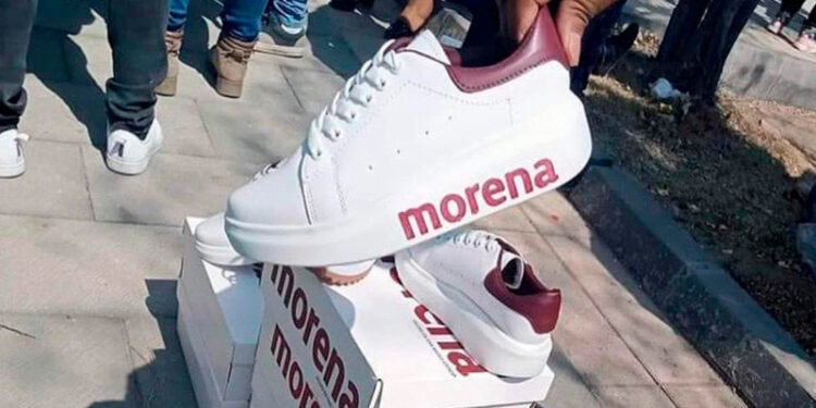 “Moretennis”: los tenis de Morena que causan furor en la Cámara de Diputados