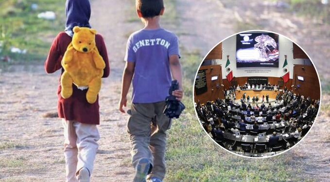 Senado propone facilitar el acceso de niños migrantes al sistema educativo mexicano