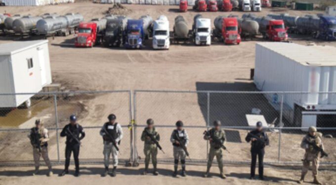 Aseguran casi 8 millones de litros de combustible en operativo federal en Ensenada