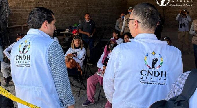 CNDH exige proteger evidencias en Rancho Izaguirre y advierte fallas en resguardo