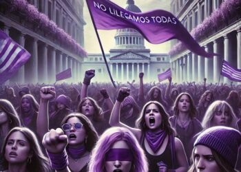 Mujeres protestan en el mundo por igualdad y justicia en el Día de la Mujer