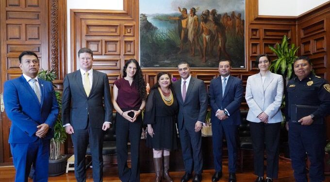 Brugada y Harfuch coordinan estrategia de seguridad para el Mundial 2026 en CDMX