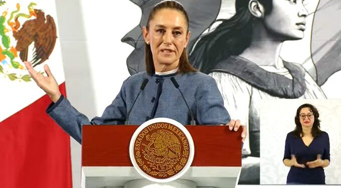 Sheinbaum expone avances y responde críticas en la mañanera del 25 de marzo
