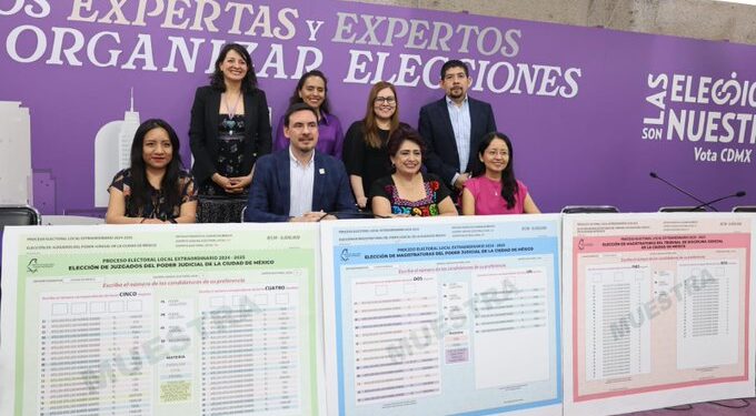 CDMX se dividirá en 11 Distritos Judiciales para la elección del 1 de junio