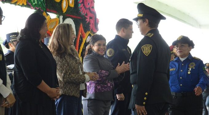 Brugada anuncia sistema de apoyo para mujeres policías en CDMX