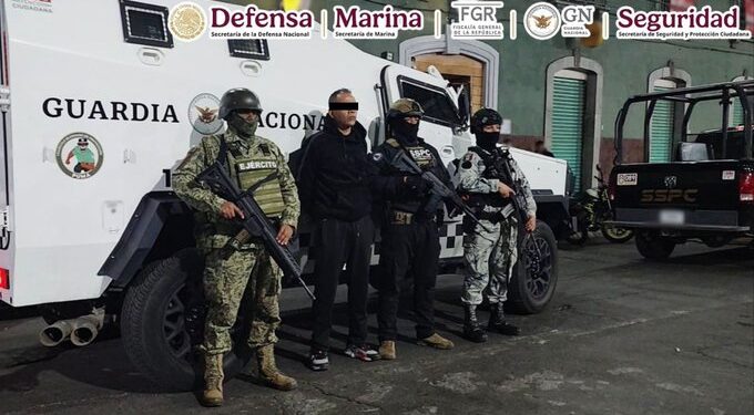 Cae en CDMX presunto reclutador del CJNG conocido como ‘El Lastra’