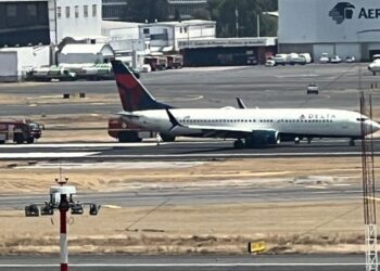 Falla en sistema de navegación obliga a avión de Delta a regresar al AICM
