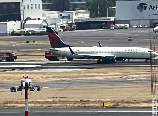 Falla en sistema de navegación obliga a avión de Delta a regresar al AICM