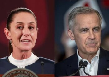 Sheinbaum y primer ministro de Canadá acuerdan mantener comunicación ante panorama económico