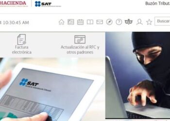 Ciberdelincuentes suplantan al SAT para robar información personal y bancaria