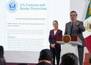 EE.UU. elimina aranceles a autopartes mexicanas; Sheinbaum y Ebrard destacan beneficios para México