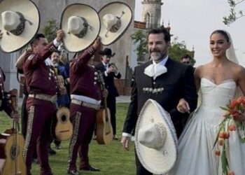 Ale Capetillo y Nader Shoueiry se casan por la iglesia en emotiva ceremonia en Hidalgo