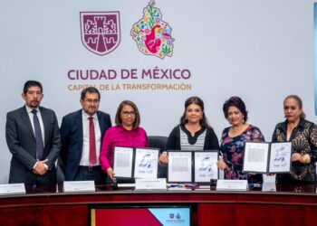 CDMX firma convenio con IECM e INE para reforzar elección judicial