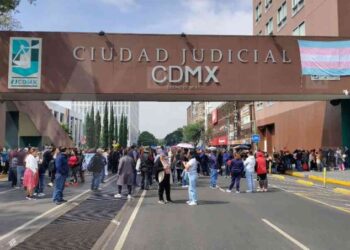 Trabajadores del Poder Judicial de CDMX mantienen paro y advierten nuevas afectaciones